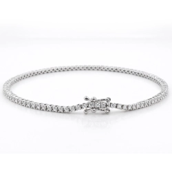 14kt HVG Tennis Armb�nd 0,84CT TW.si