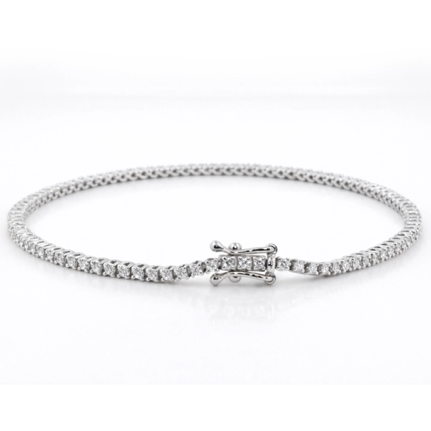 14kt HVG Tennis Armb�nd 0,84CT TW.si