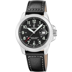 Festina Swiss Made Field m/Sort Skive 20081/4