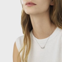 Georg Jensen Grape Slv Vedhng m/Kde 20001204