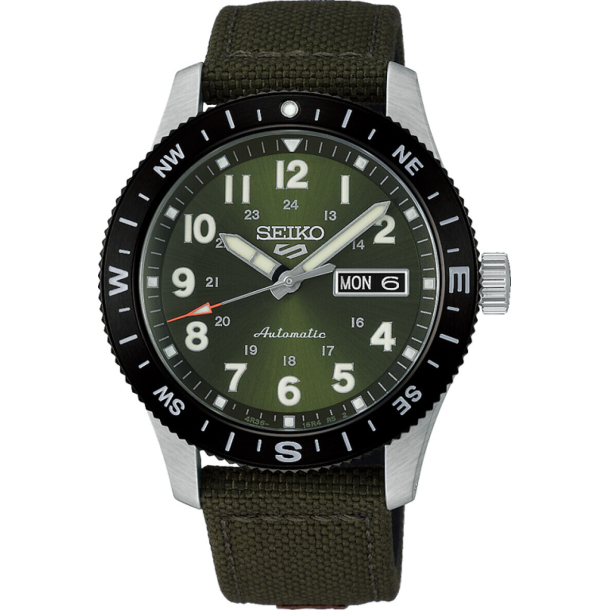 Seiko 5 Sports Field Series Herreur Gr�n HDB008K1