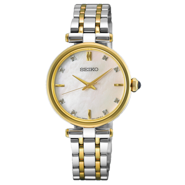 Seiko Dameur Bicolor m/8 Diamanter HGH007P1