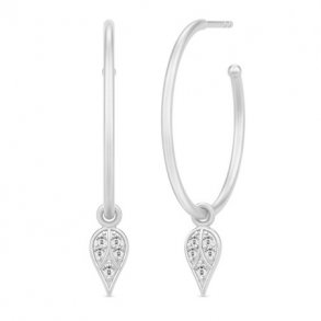 Slv Peacock Hoops HPS106RHCZ