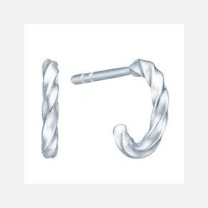 Id Fine Unicorn Mini Hoops IDH002RH