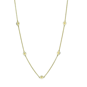 Forgyldt Margueritte Collier 90207045-m