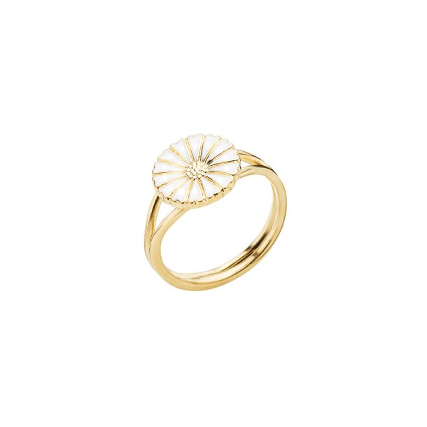 Lund Copenhagen Forgyldt Slv Marguerit Ring 907011-M