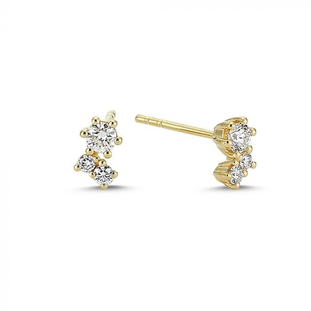 Nuran 14 kt Twinkle restikker m/0,26ct 2121rg026