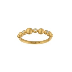 byBiehl Pebbles Forgyldt Ring 5-3802a-GP