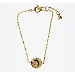 Hultquist Mneskin Forgyldt Slv Armbnd S05014G