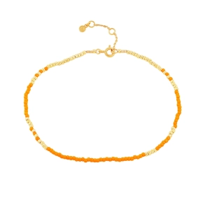 Hultquist Fg Ankelkde m/Farvede Sten S08616 G