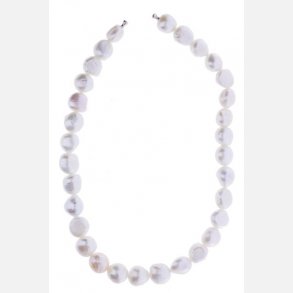 Ferskvandsperlecollier 40 cm 11-13mm 