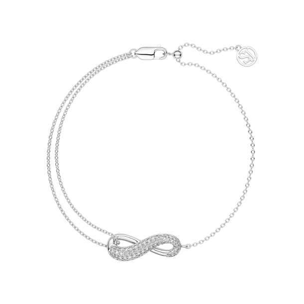 SJ S�lv Infinito Armb�nd SJ-B2871-CZ