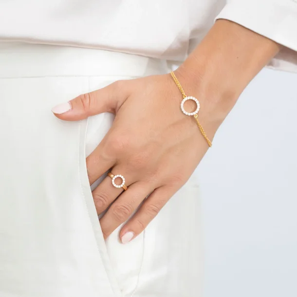 SJ Biella Piccolo Forg. Ring SJ-R337-CZ(YG)