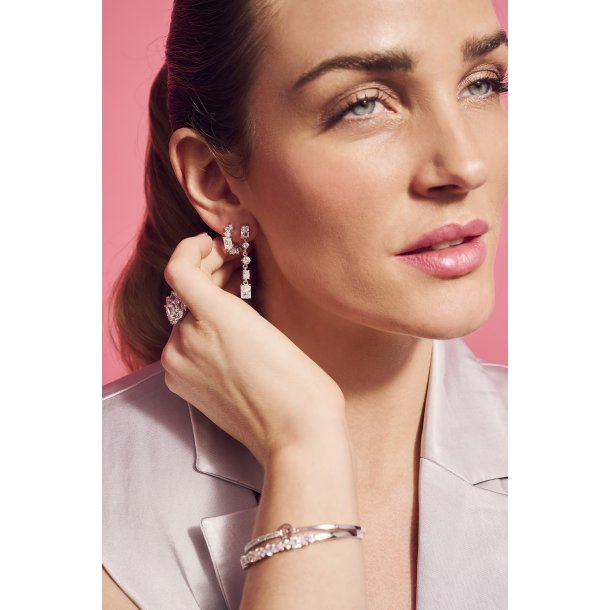 SJ Slv Ivrea Creolo Piccolo m/Zirkoner SJ-E12311-CZ