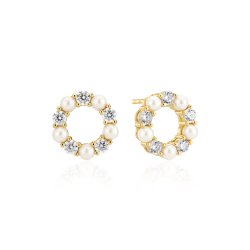 SJ Forg. Biella Perla reringe SJ-E2432-PCZ-YG