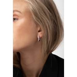 SJ Ellera Slv Hoops 20mm m/Cz SJ-E2869-CZ