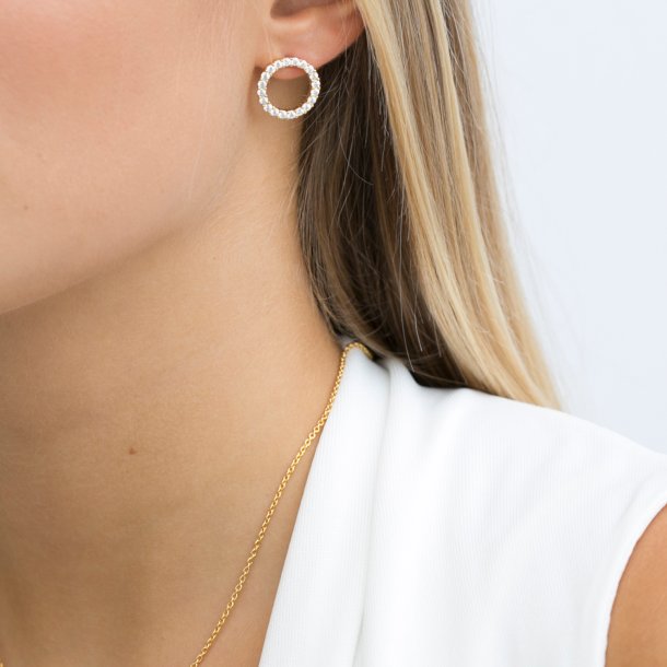 SJ Biella Uno Forg. restikker SJ-E338-CZ(YG)