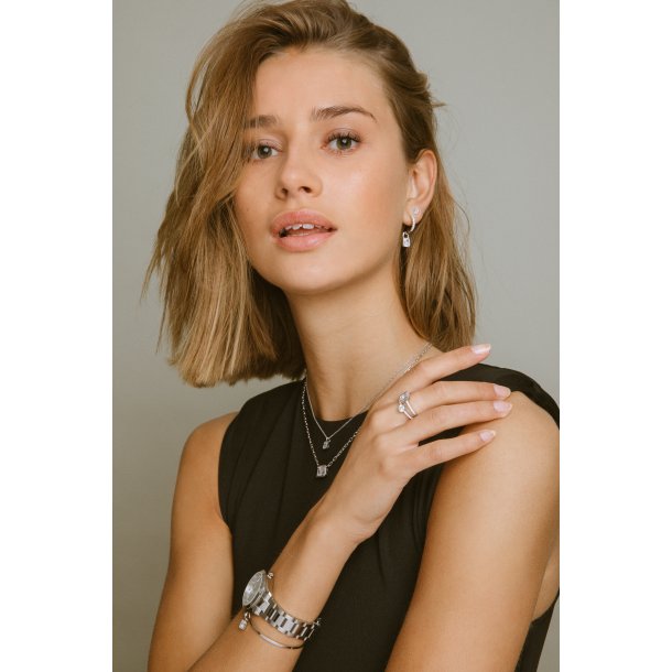 SJ Slv Roccanova reringe m/Zirkoner SJ-E42252-CZ