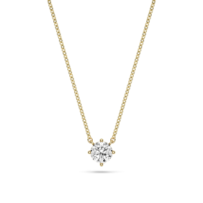 SJ Forg. S�lv Princess Piccolo Halsk�de SJ-N5MMRD-CZ-YG