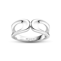 SJ S�lv Borsa Due Piccolo Ring SJ-R2624