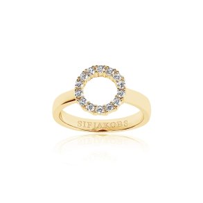 SJ Biella Piccolo Forg. Ring SJ-R337-CZ(YG)