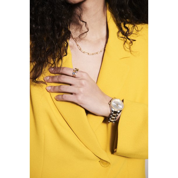 SJ Double Valeria Ur m/Zirkonia SJ-W1044-CZ-YG2