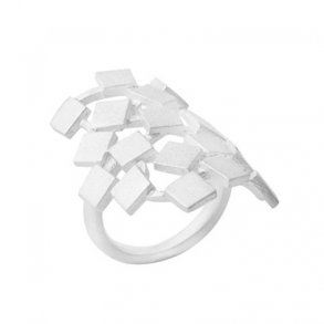 Square Slv Ring str. 58 SQSS1001