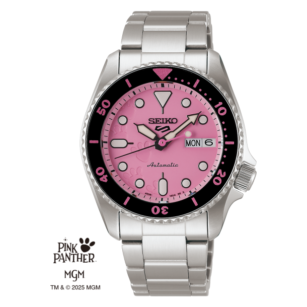 Seiko 5 Sports SKX Series Pink Panther Limited Edition SRPM07K1