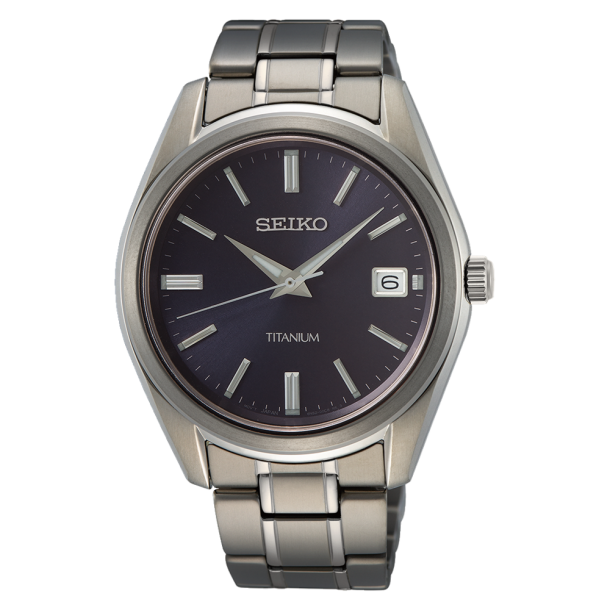 Seiko Herreur Stl m/Bl Skive SUR373P1