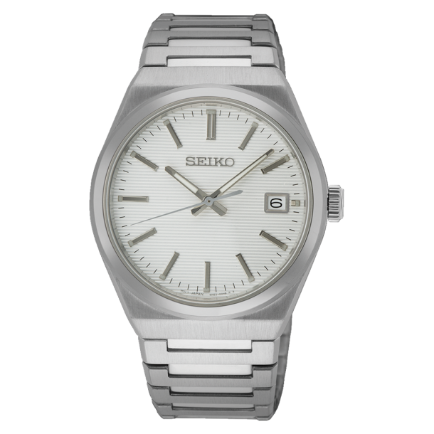 Seiko Herreur m/Hvid Skive - SUR553P1