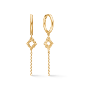 Studio Z Forgyldt Creoler Peak