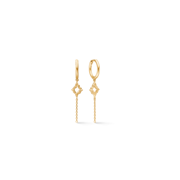 Studio Z Forgyldt Creoler Peak