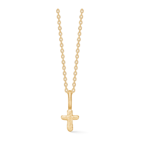 Studio Z Forgyldt Halskde Faithful Cross