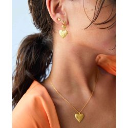 Hultquist Mini Heart Forg. restikker m/Cz S08505 G