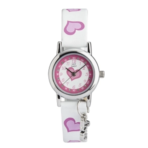 Hot Shot Pigeur Hvid m/Lyserde Hjerter W0949ACX-A