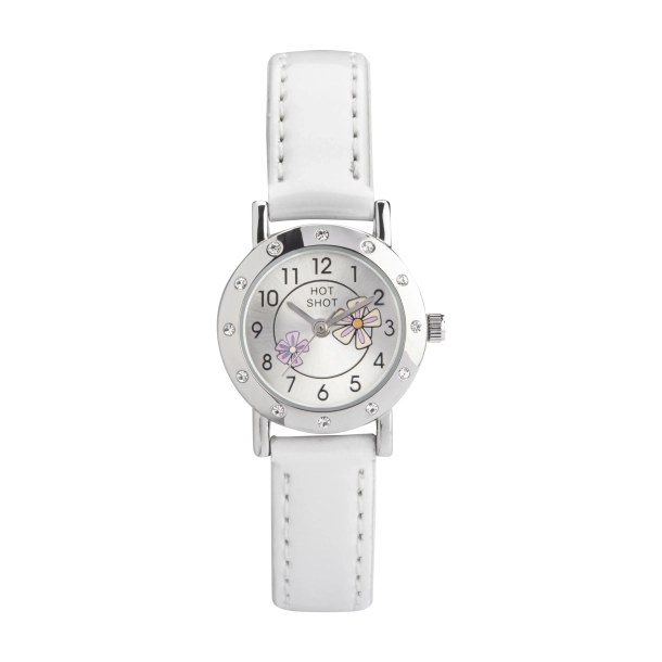 Hot Shot Pigeur Hvid m/Blomster W1176AIX-B