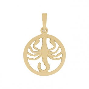 8Kt Stjernetegn - Skorpion 12 mm A216 022 3