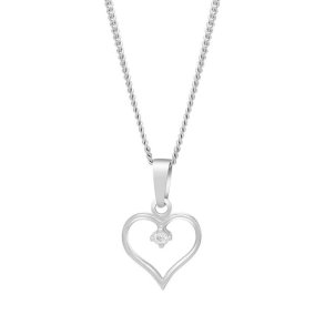 Rhod. Slv Hjertehalskde m/1 CZ 29250220900