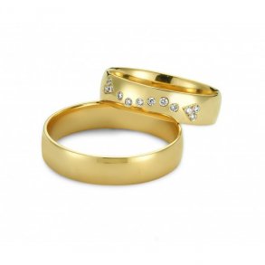 14Kt Guld Vielsesring