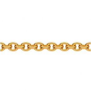 8kt Rund Anker Kde 45 cm