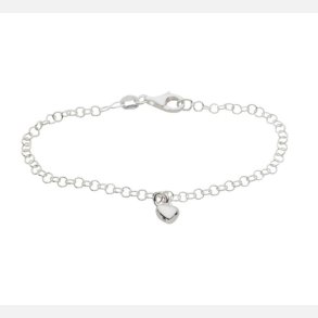 Slv Armbnd m/Hjerte 8220209