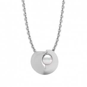 Slv Vedhng m/Ferskvandsperle + Kde 30-70475-629