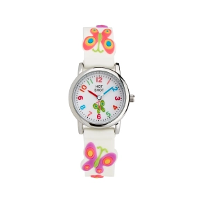 Hot Shot Pigeur Hvid m/Sommerfugle C4084ACX-I