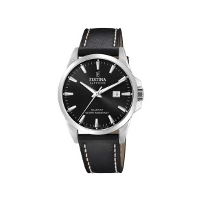 Festina Swiss Made Herreur m/Sort Rem 20025/4