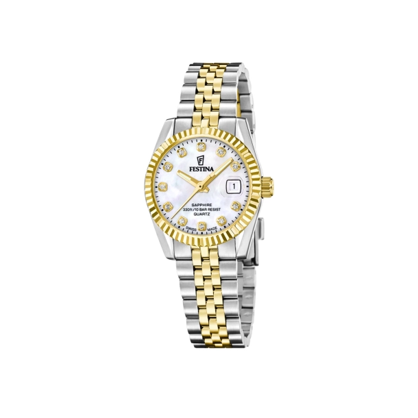 Festina 2 farvet Swiss Made Dameur F20088/1