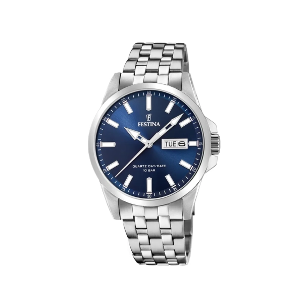 Festina Classic Herreur Stl m/Dag/Dato 20357/3
