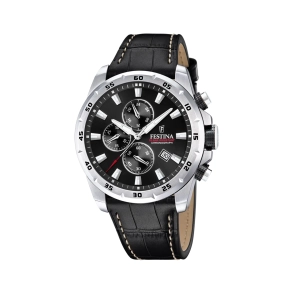 Festina Timeless Chronograph Herreur m/Sort Rem 20692/4