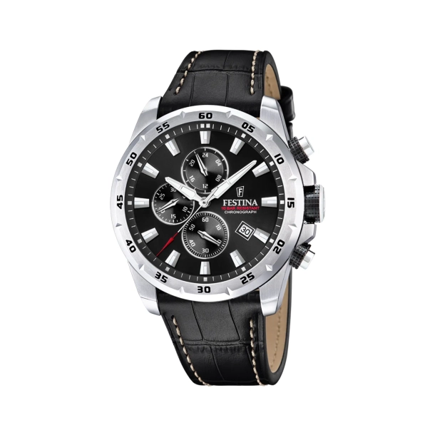 Festina Timeless Chronograph Herreur m/Sort Rem 20692/4