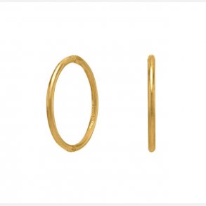 Forgyldte Creoler 18 mm 3108139