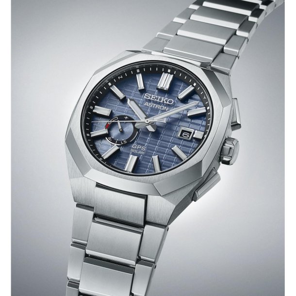 Seiko Astron GPS Solar m/Bl Skive SSJ013J1
